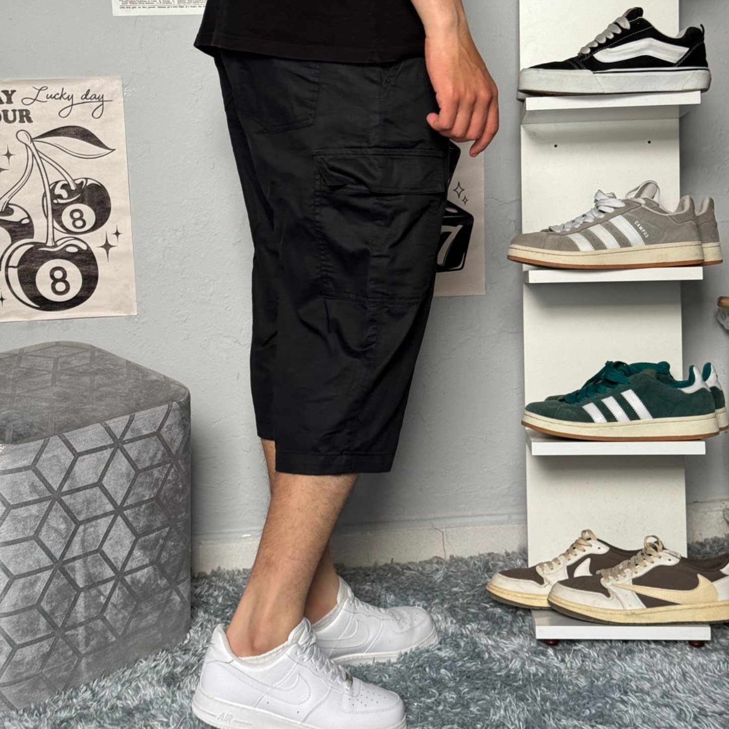 Pantacourt Cargo Homme