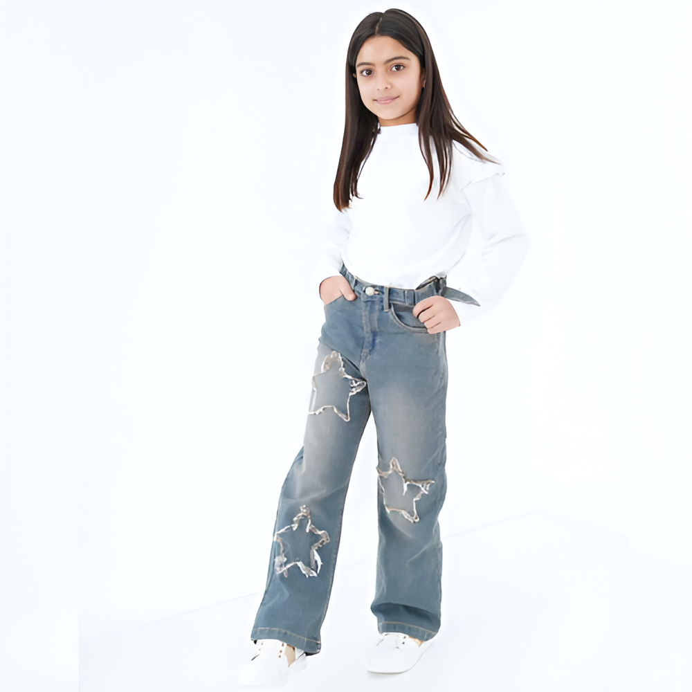 Baggy stars fillette