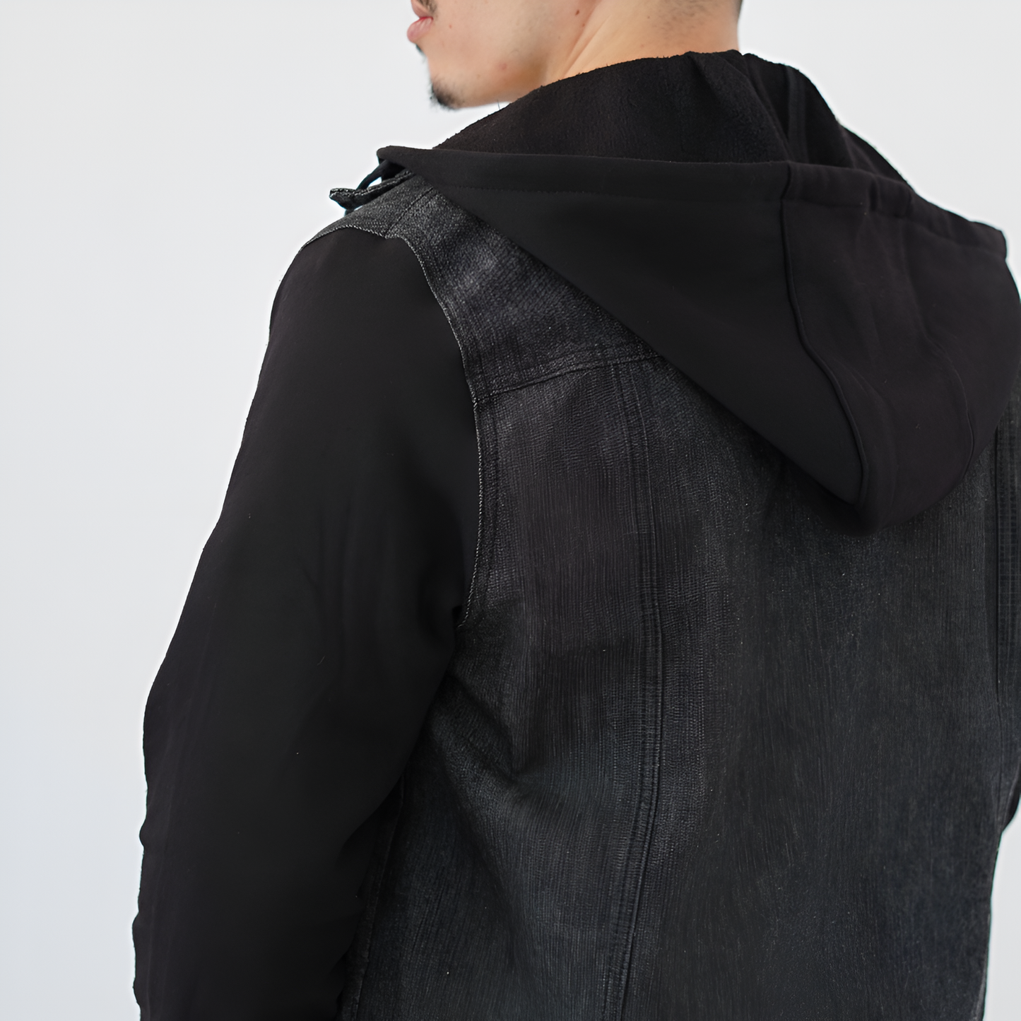 Veste denim oversize