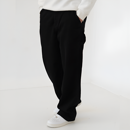 Jean baggy à poche marteau