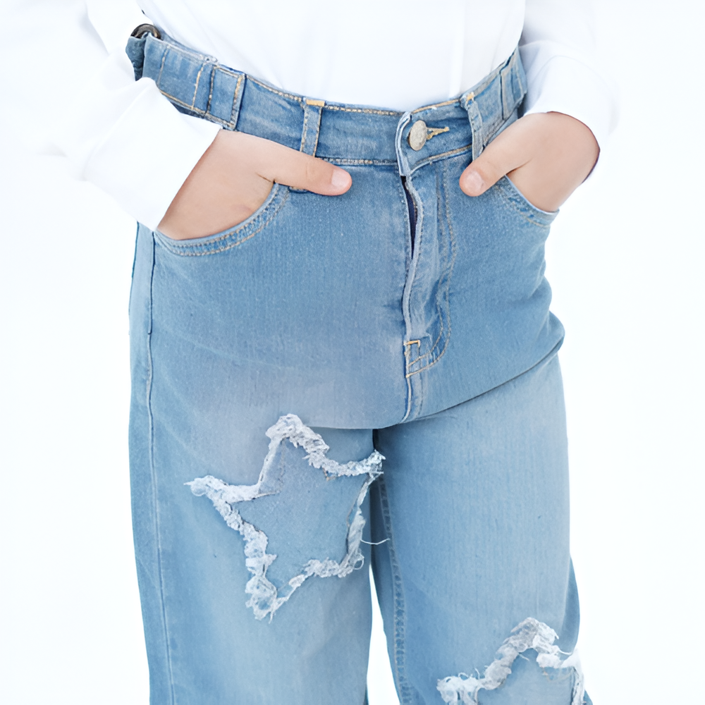 Baggy stars fillette