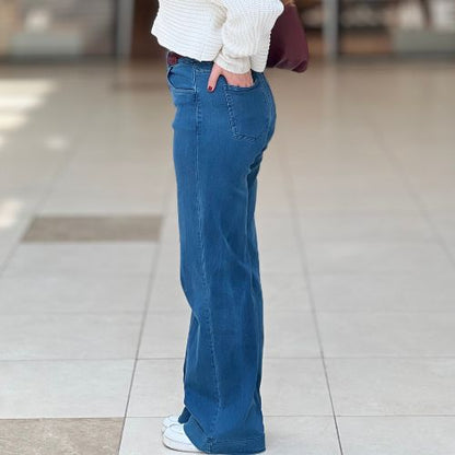 Jean baggy avec ourlet