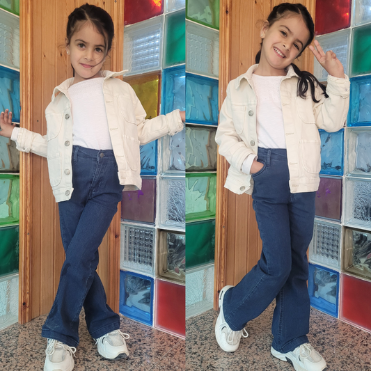 Jean Flare - Bleu foncé