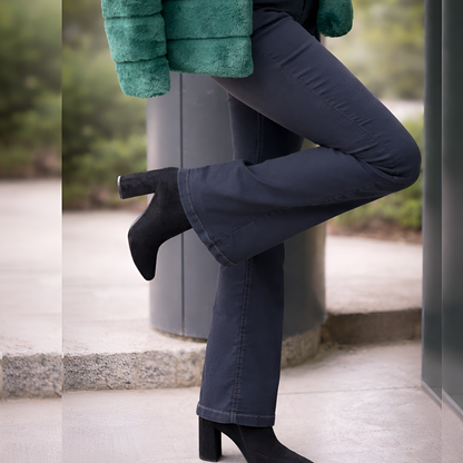 Jean extra flare taille haute