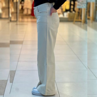 Jean baggy avec ourlet