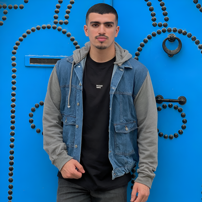 Veste denim oversize