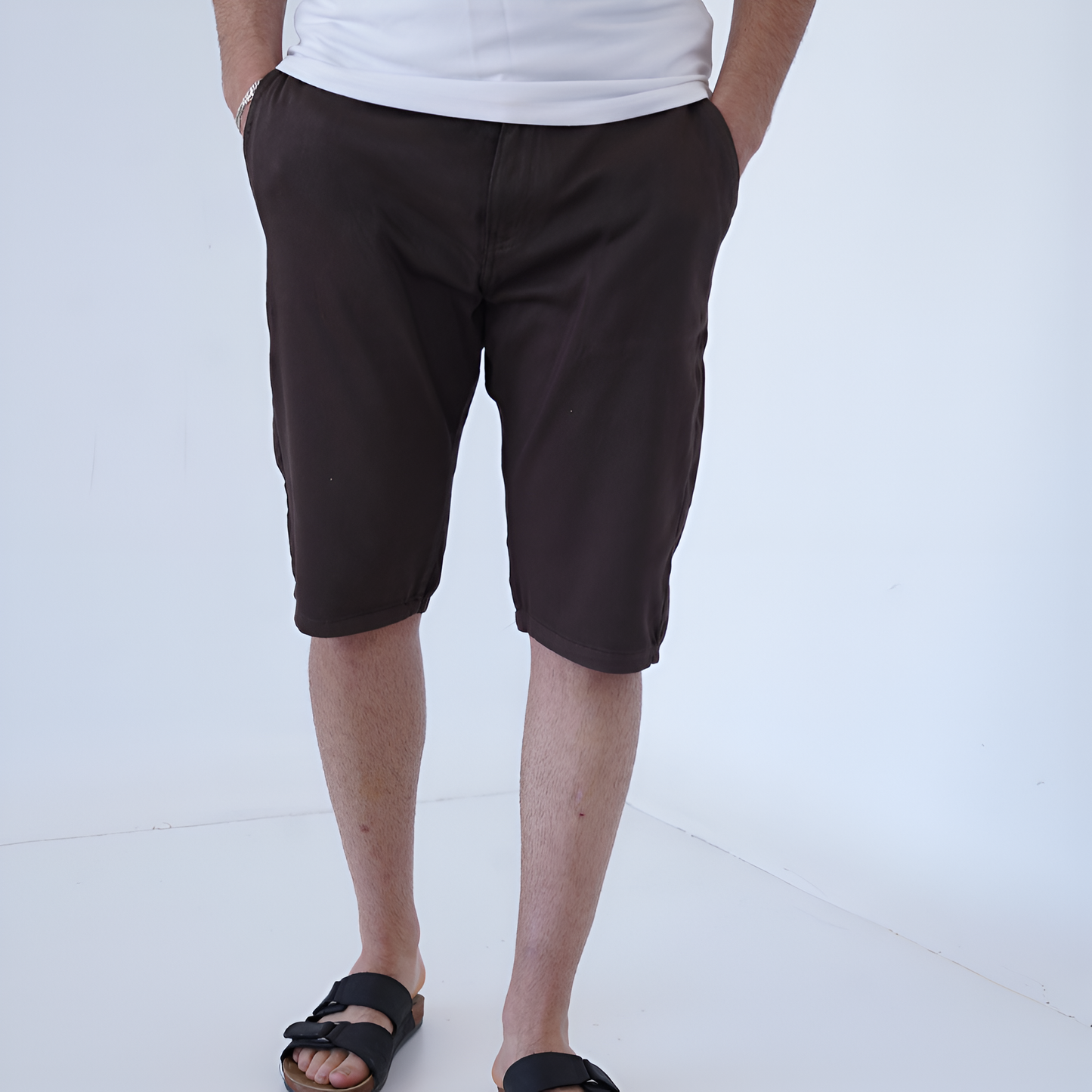 Short chino grande taille