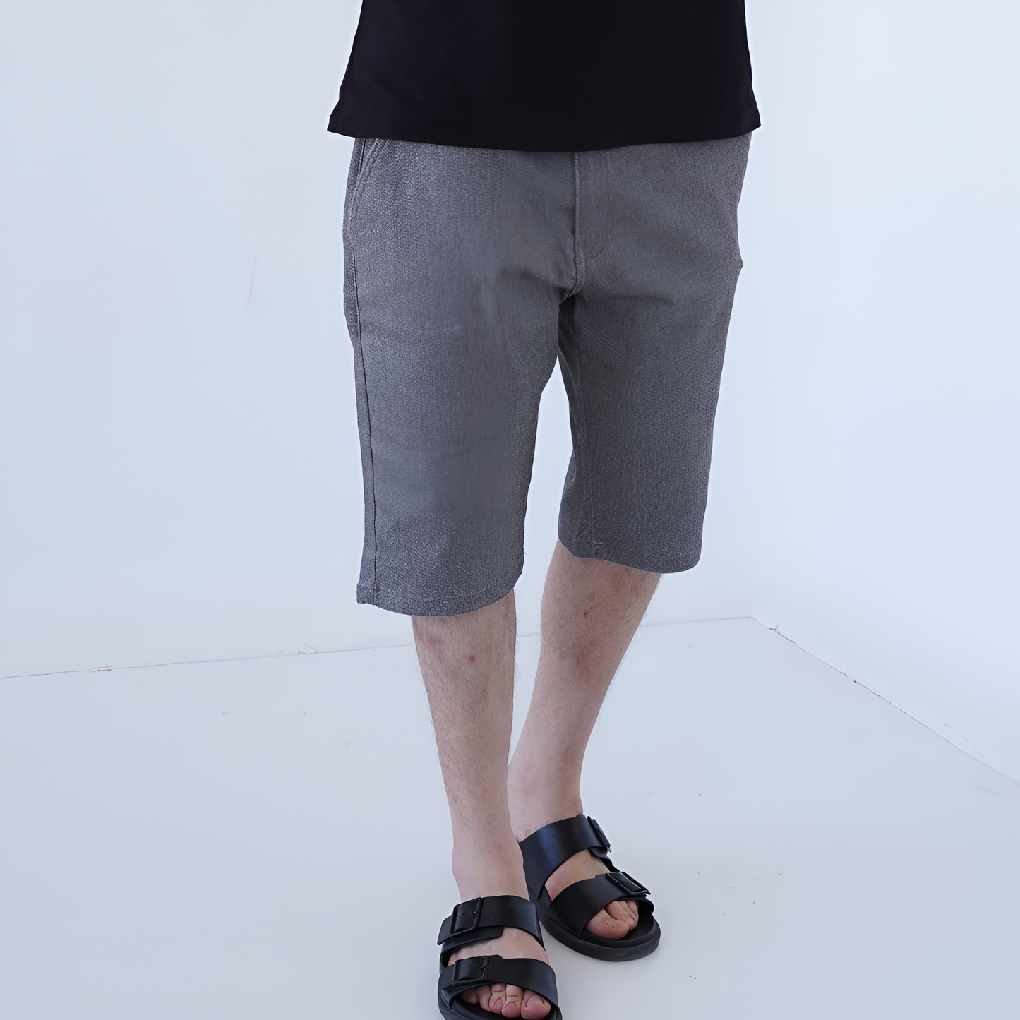 Short chino grande taille