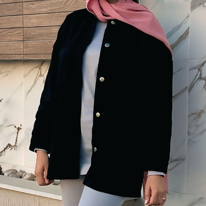 Surchemise jean à manches longues