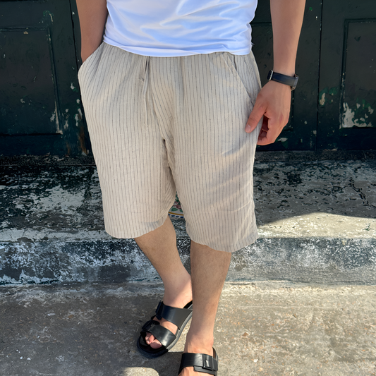 Short en Lin grande taille