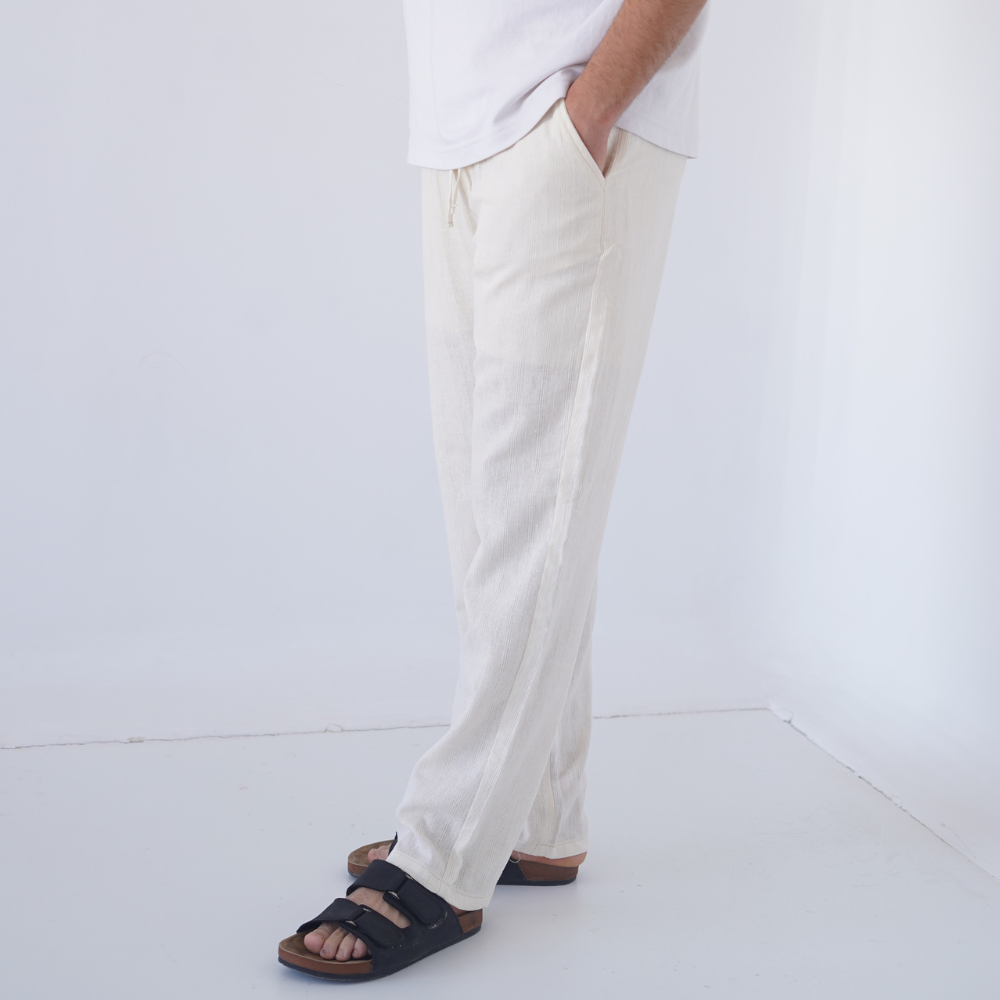Pantalon LIN pour Homme grande taille
