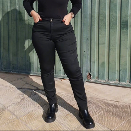 Pantalon mom fit
