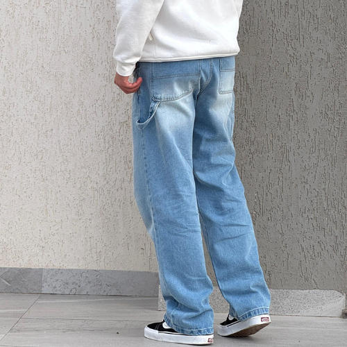 Jean baggy à poche marteau grande taille