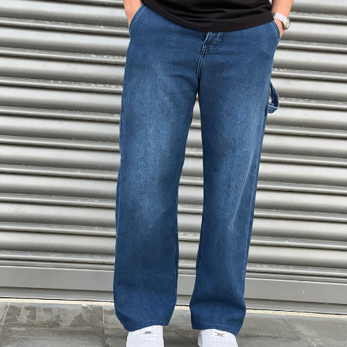Jean baggy à poche marteau grande taille