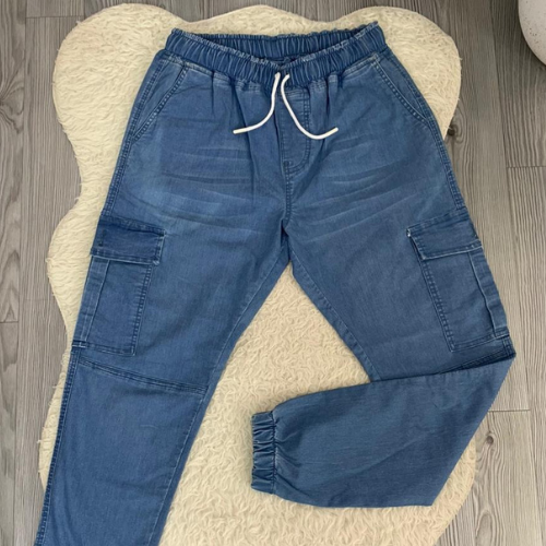 Jean cargo jogger