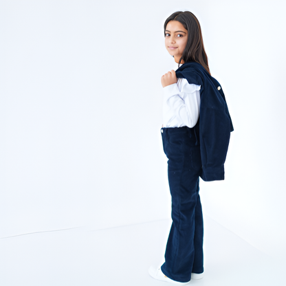 Ensemble velours fillette