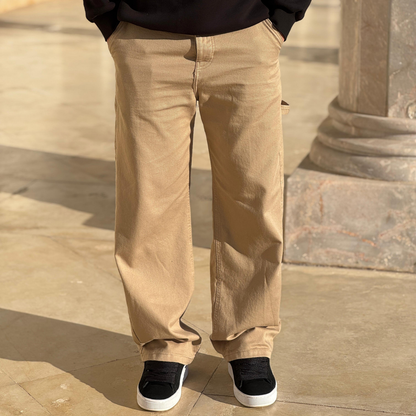 Jean baggy à poche marteau