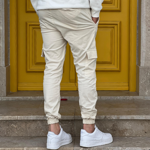 Pantalon cargo jogger fit