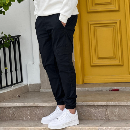Pantalon cargo jogger fit