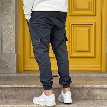 Pantalon cargo jogger fit
