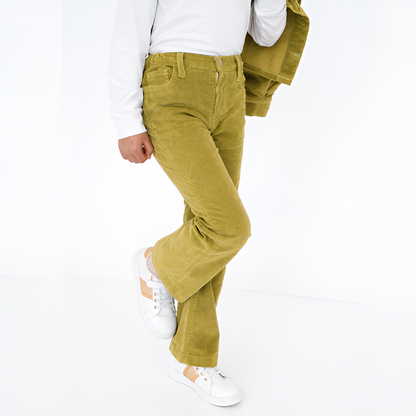 Ensemble velours fillette