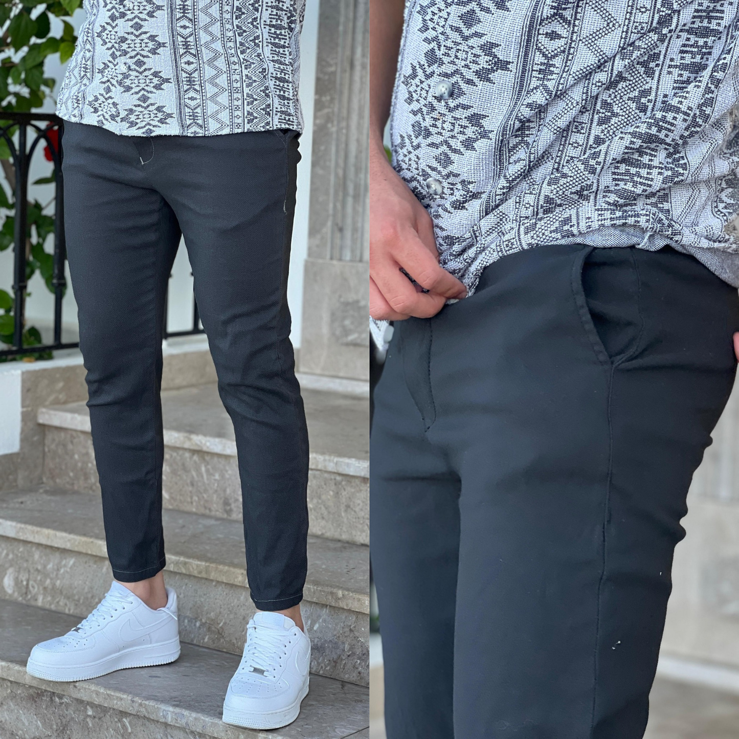 Pantalon chino confort