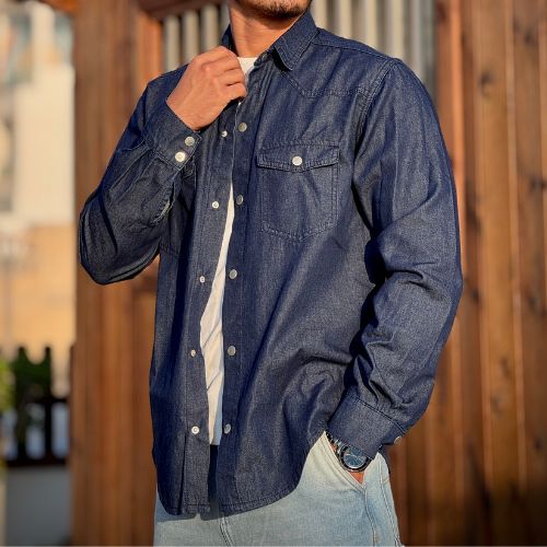 Surchemise denim
