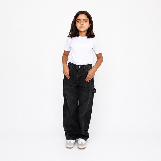 Baggy fillette simple
