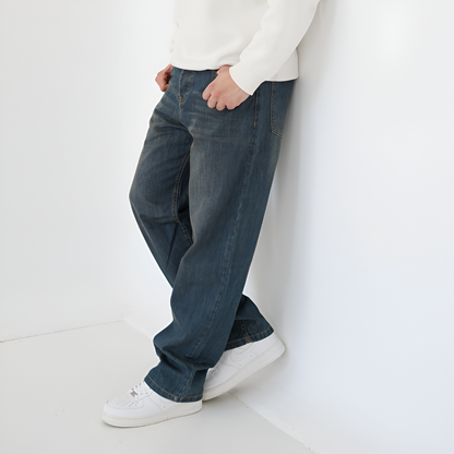 Jean baggy grande taille