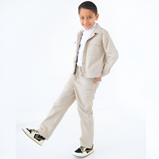 Ensemble chic d'hiver garçon