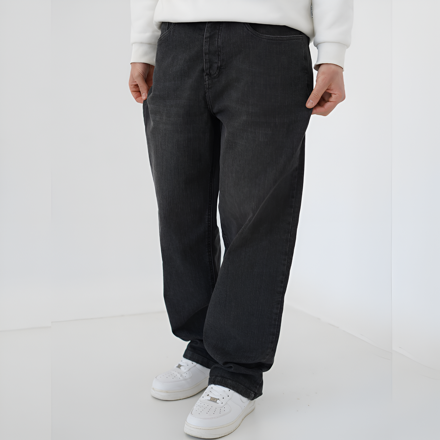 Jean baggy grande taille