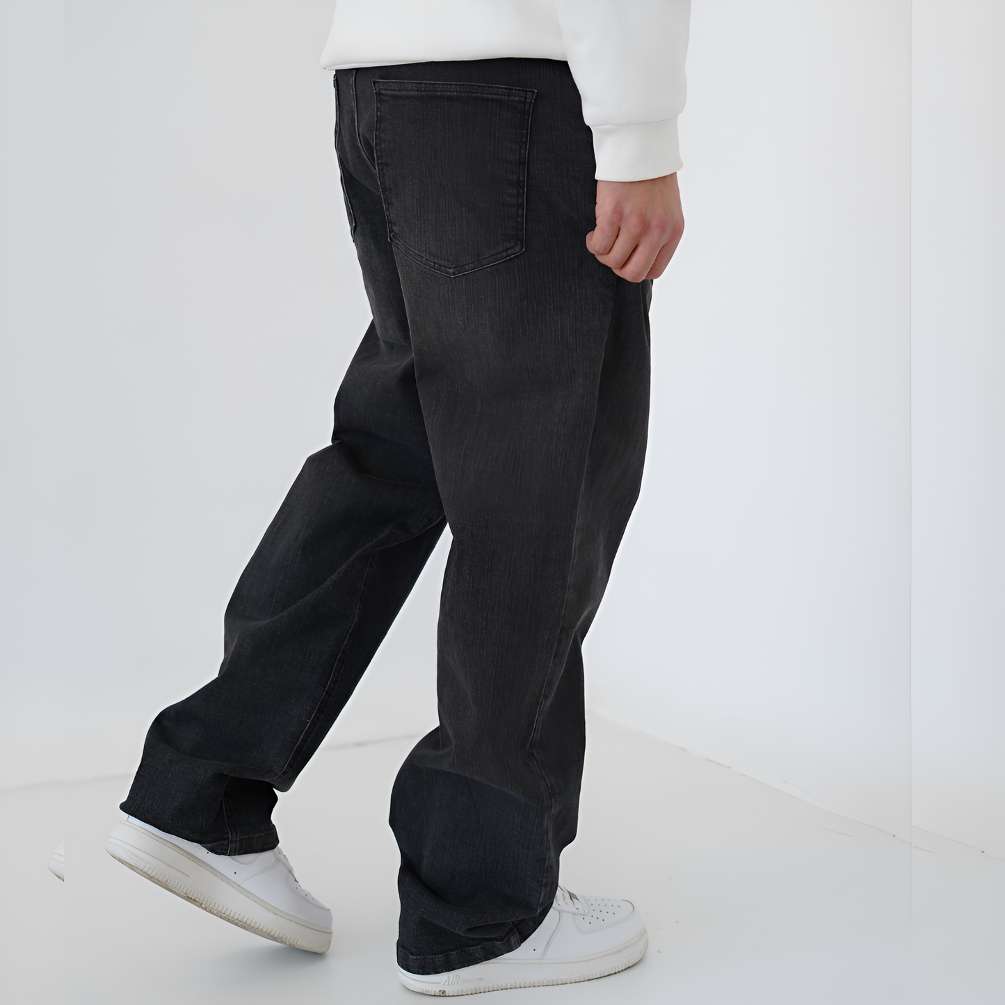 Jean baggy grande taille