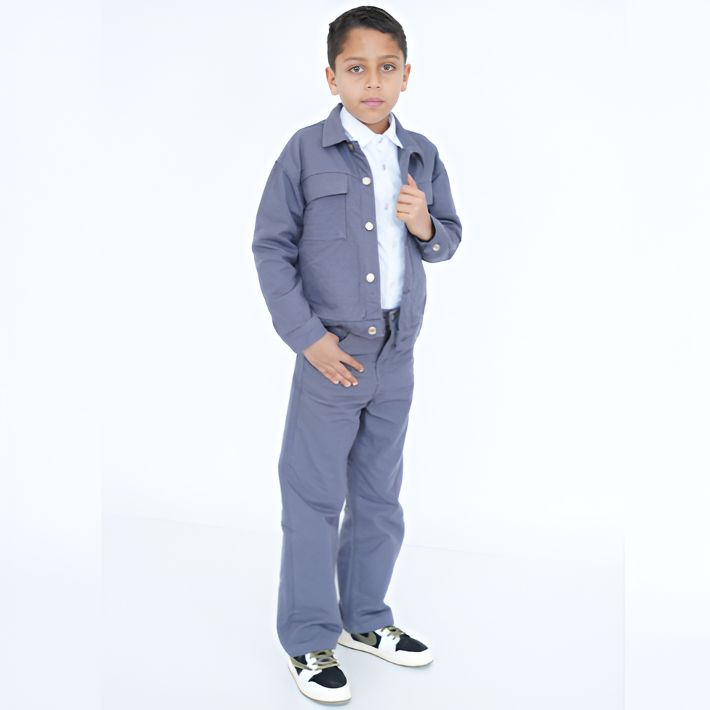 Ensemble chic d'hiver garçon