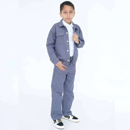 Ensemble chic d'hiver garçon