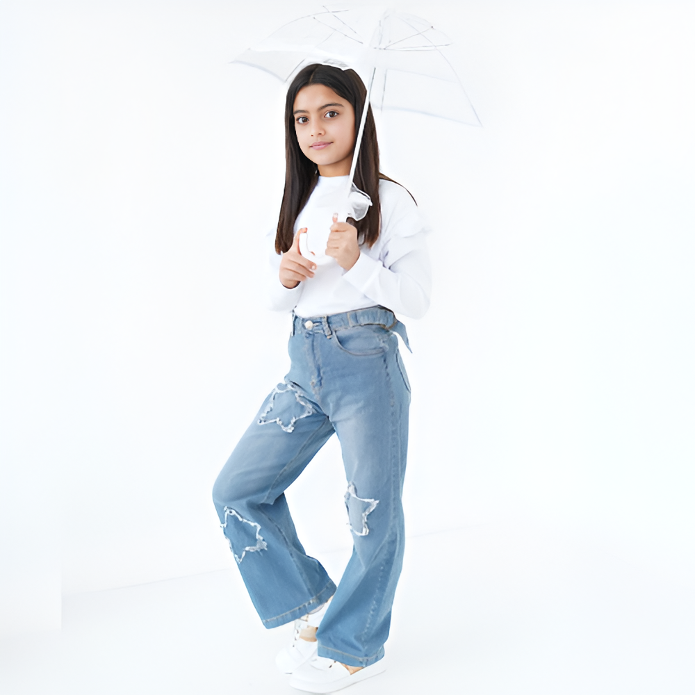 Baggy stars fillette