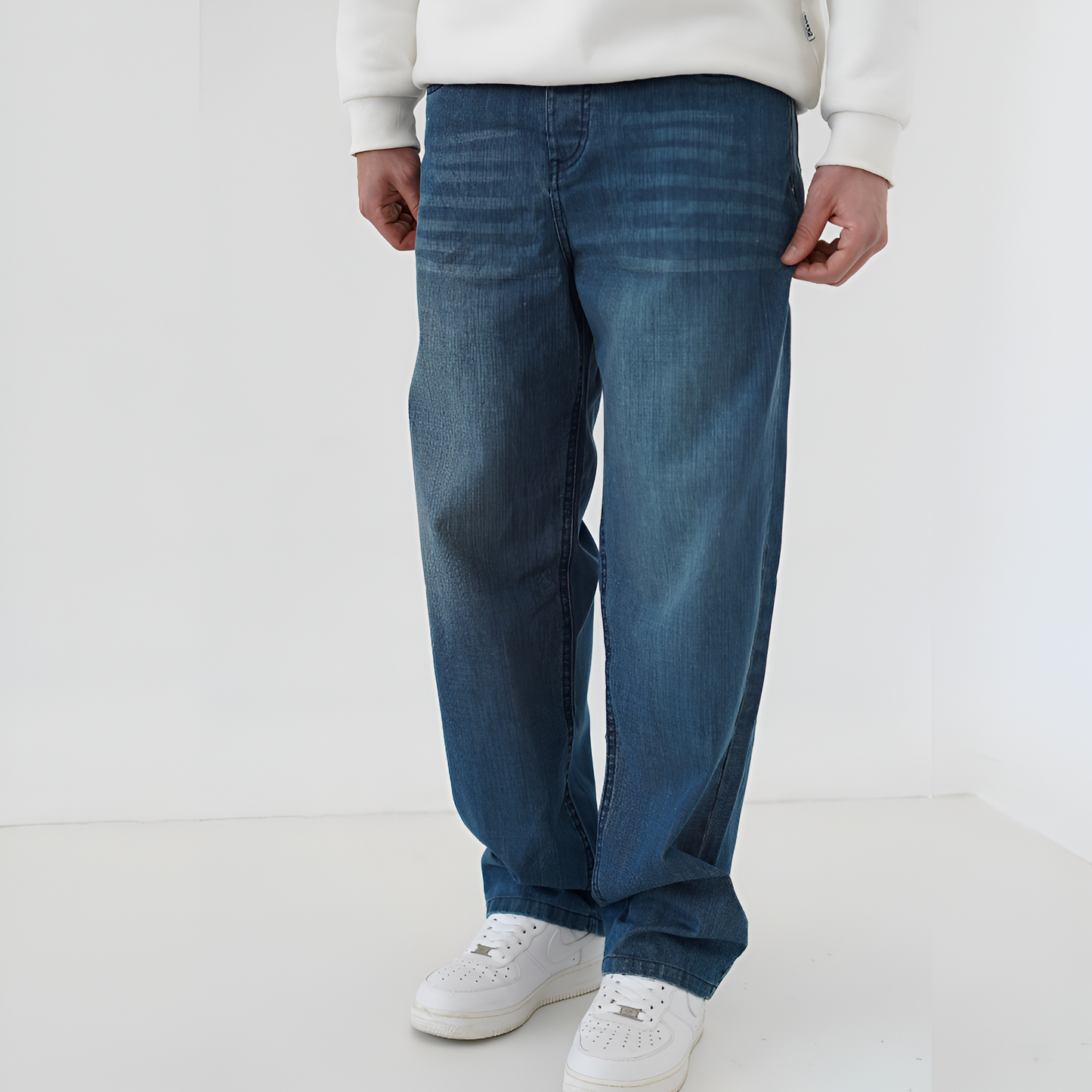 Jean baggy grande taille