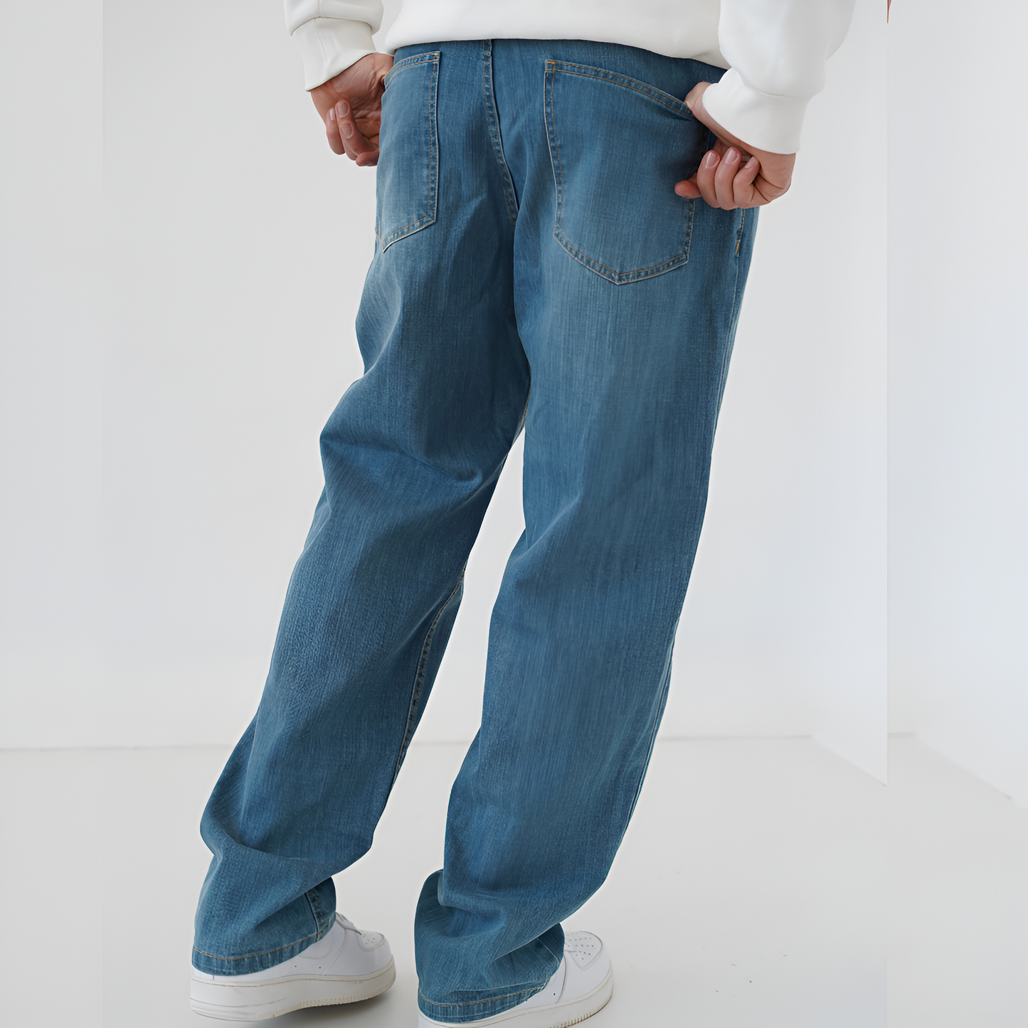 Jean baggy grande taille