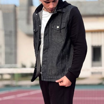 Veste denim oversize