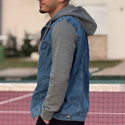 Veste denim oversize