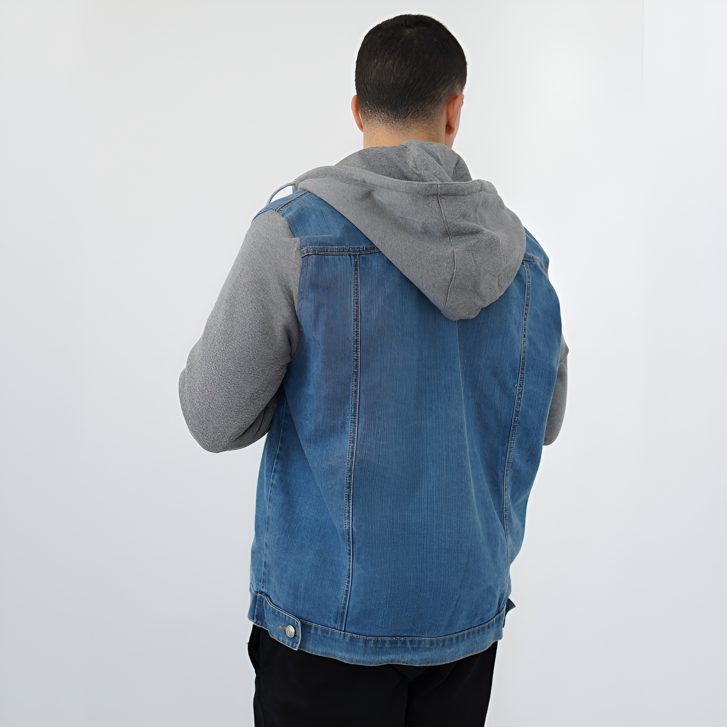 Veste denim oversize
